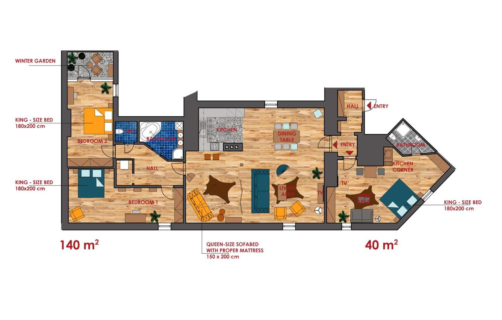 Bohemian Chic 2 Bedroom 2 Bathroom Loft With Hanging Chair Прага Екстериор снимка